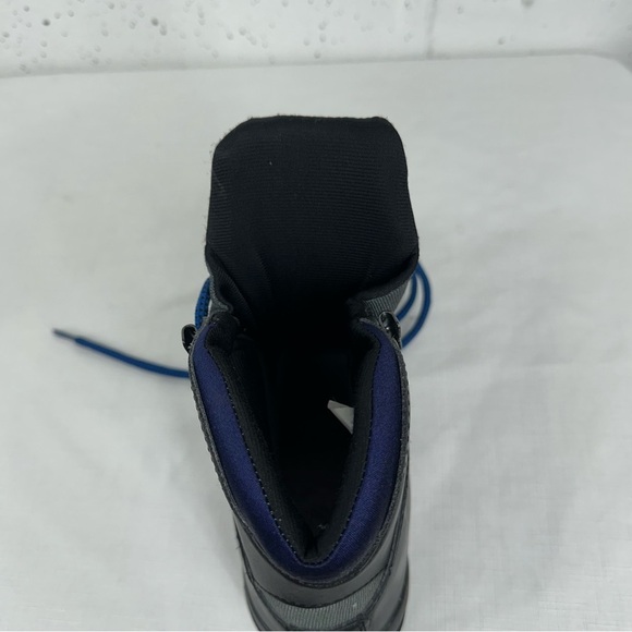 Merrell Women’s size 6.5 Nordic Black Blue Leather Back Cross Country Ski Boots - Picture 13 of 16